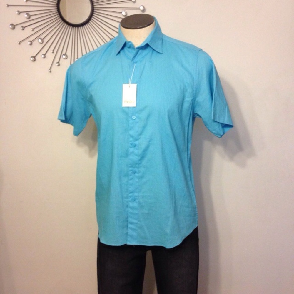 Platino Linen Blend Short Sleeve Shirt